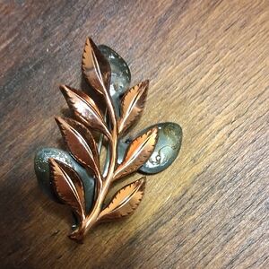 Matisse Copper Brooch